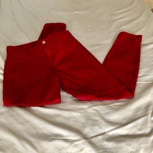 J Brand Women’s Skinny Leg Jeans Black Cherry